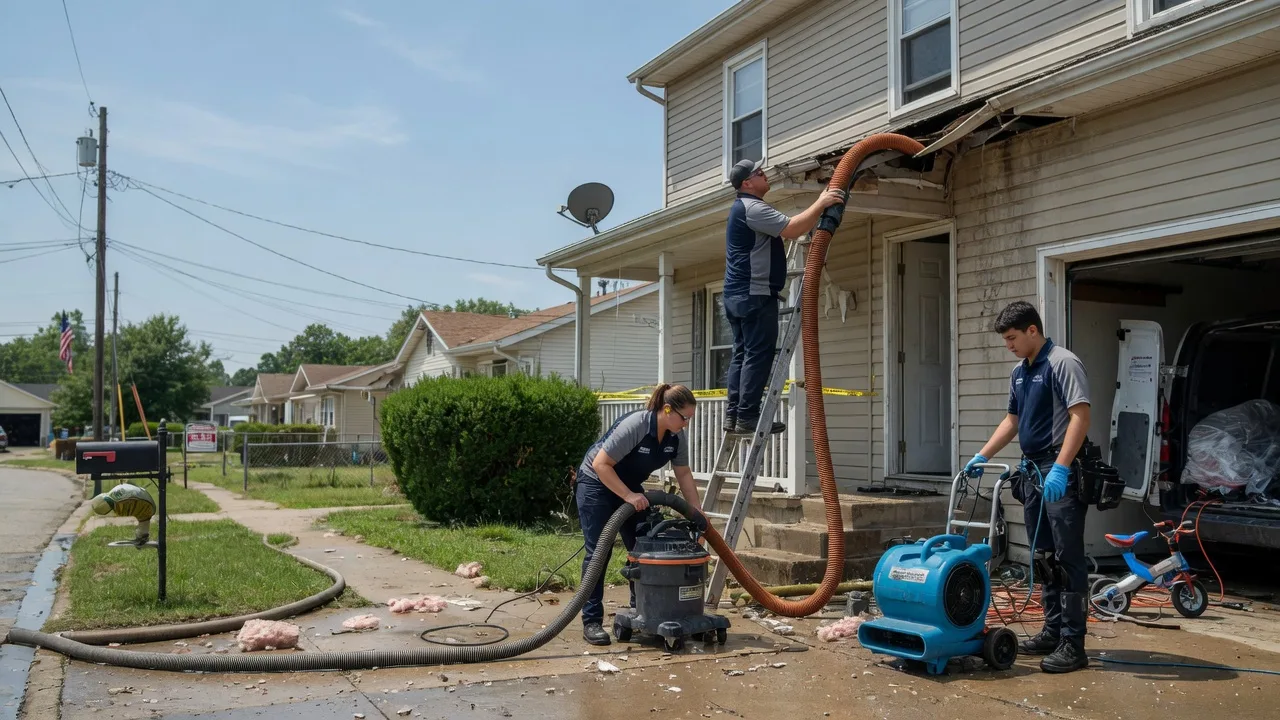 Water Damage Restoration in Carman, IL near me